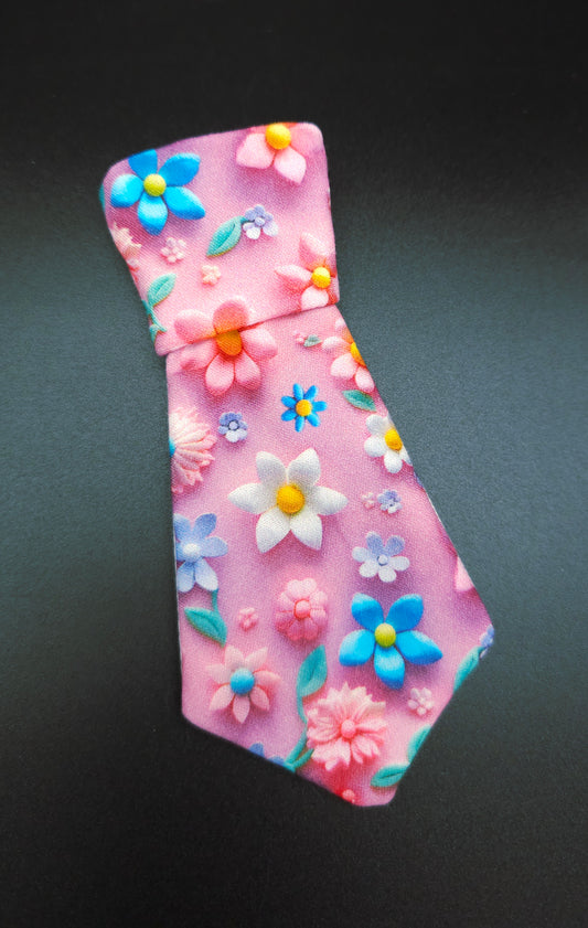 The pink flower Insta Tie ®️