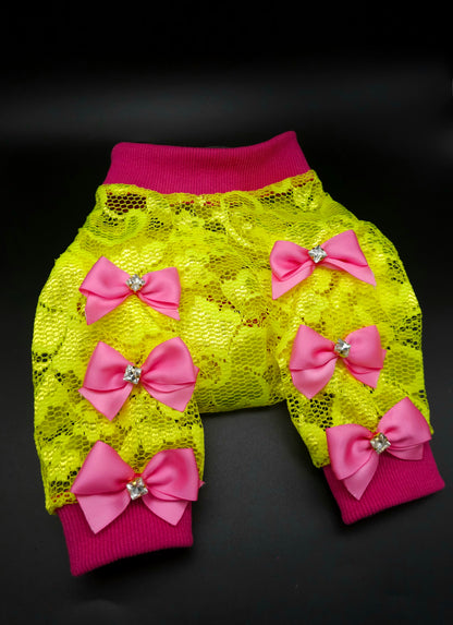 Pink lemonade lace top - Made to measure