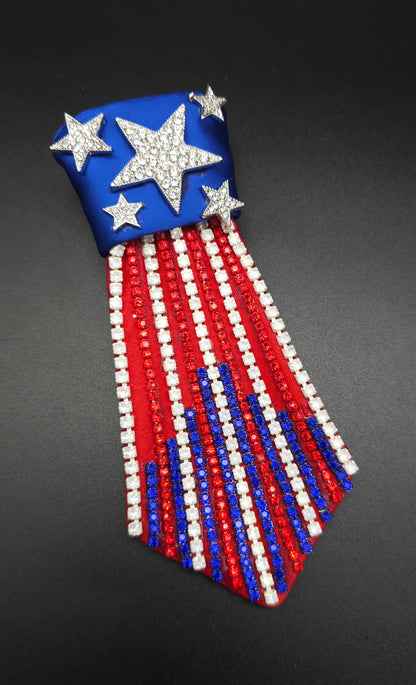 The Empire Star Insta Tie®️ and Collar with fluffies